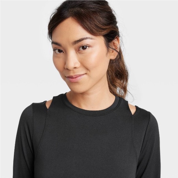 Women’s Long Sleeve Crop Top by all in motion - Picture 3 of 7